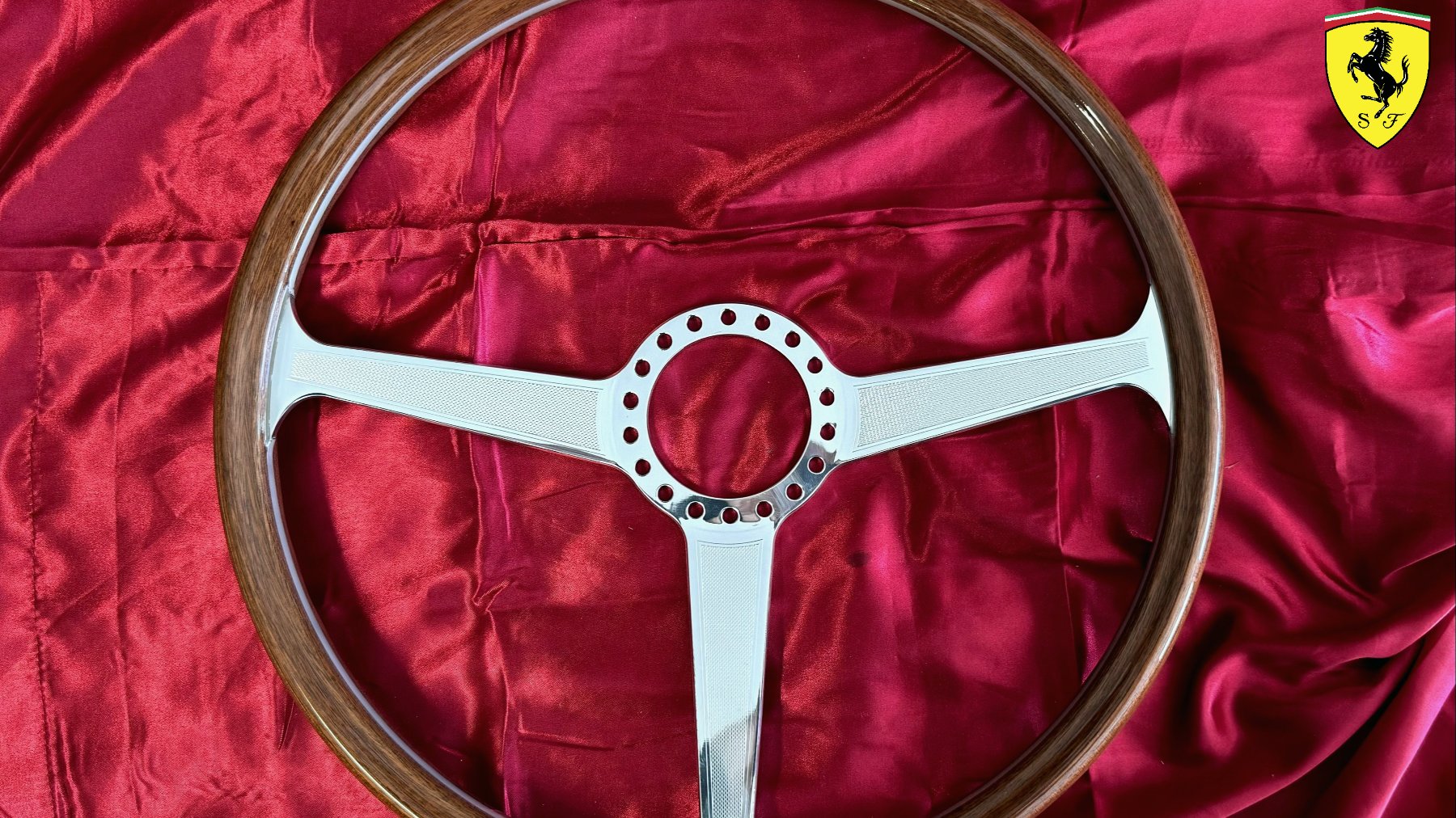 Steering wheel Ferrari 250 275 330 375 Real Mogan whood