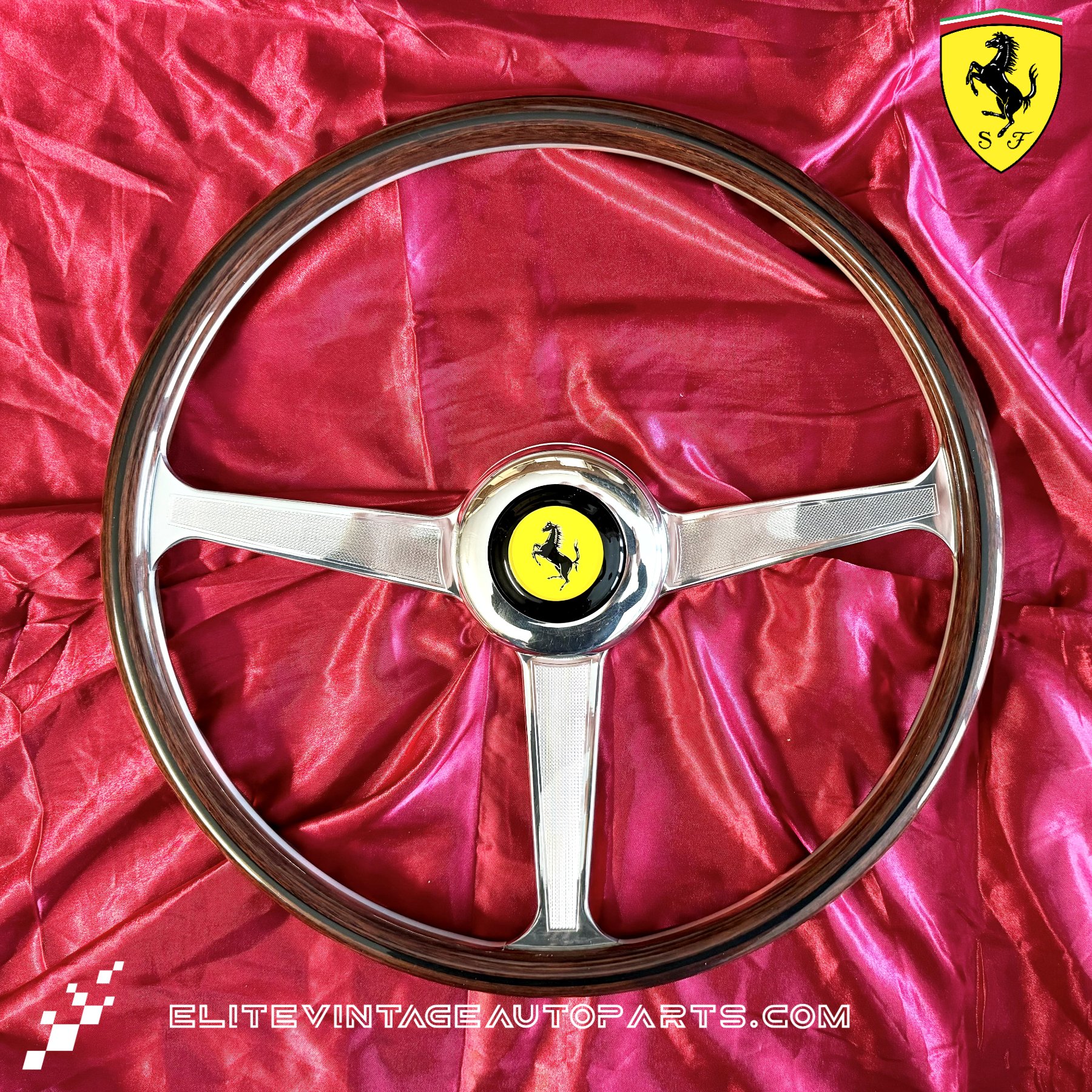 Ferrari 250 GTO Wood Steering Wheel