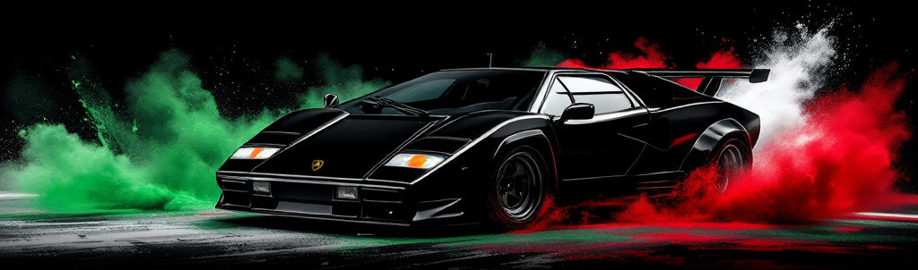 Lamborghini nera