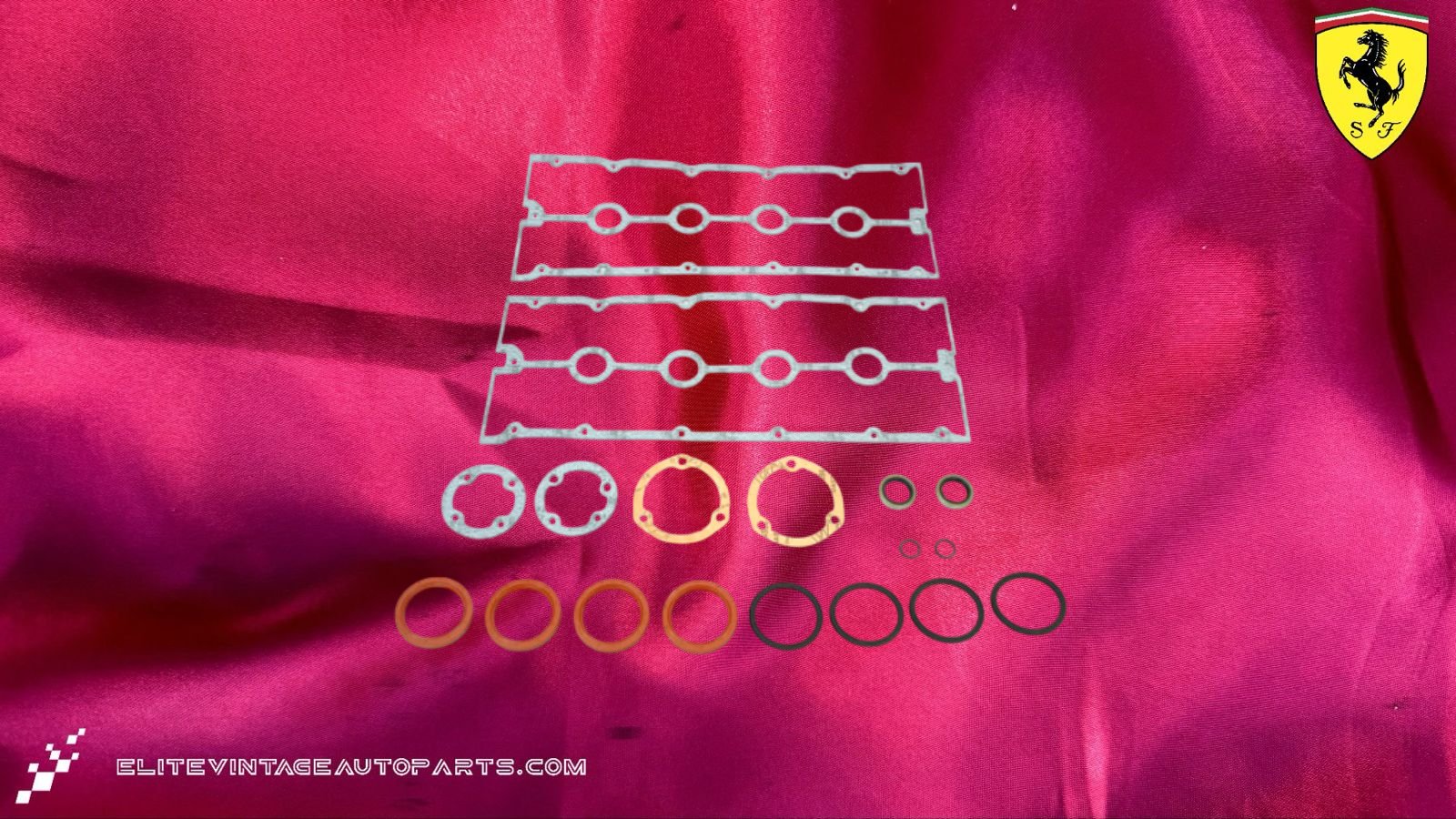 Ferrari 308QV 288GTO Cam Cover Gasket Set With seals V8