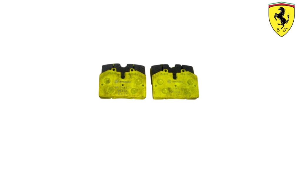 Ferrari 456 GTA Rear Brake Pads set of 4 (Original Brembo- Pagid Yellow RS4-2-1)